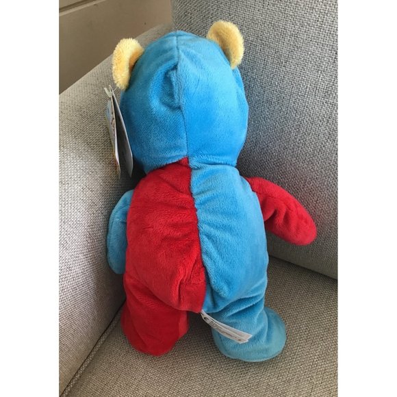 DISNEY Winnie The Pooh Patchwork Rompersuit 10” Plush NWT - Picture 2 of 3